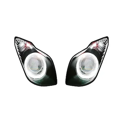 Headlight Stickers World Superbike Style - To Fit Kawasaki Zx6r 2009> / Decals • £22